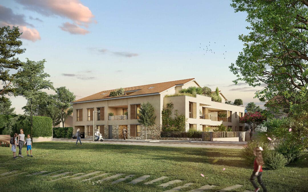 Dardilly proche LYON-Appartement T4 de 75 m² avec 2 garages -Proche commodités