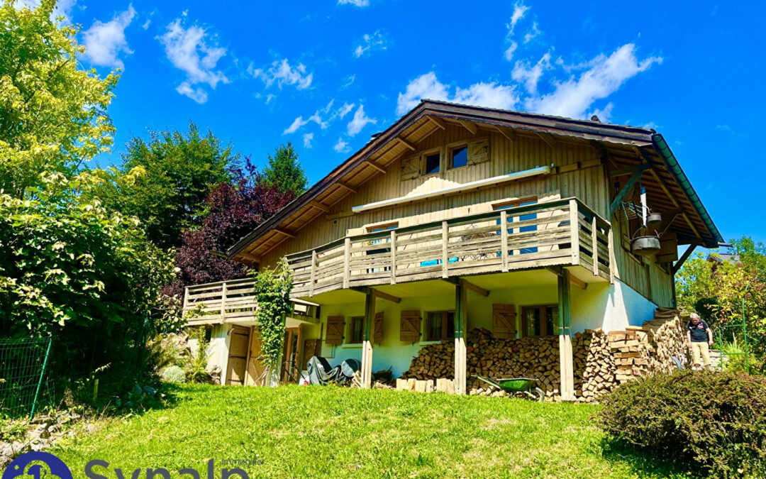 Chalet individuel, 6 pièces de 171 m² à Araches La Frasse.