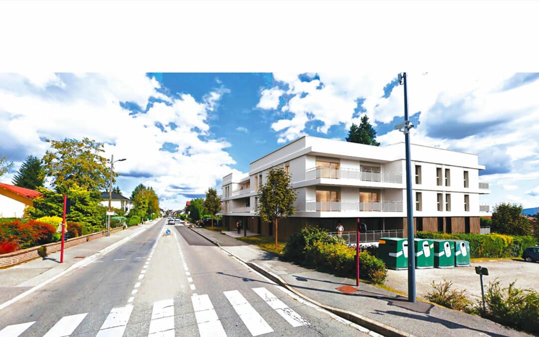 ST GENIS POUILLY APPARTEMENT TYPE 4 DE 88 M2 HAB TERRASSE DE 22 M2 ET GARAGE