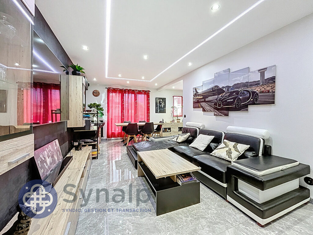 Appartement  T3 de 60 m² sur Le Viviers du lac