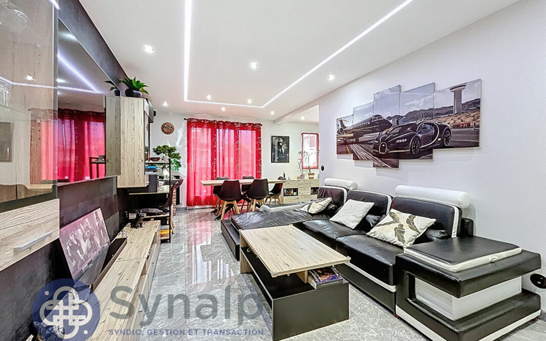 Appartement  T3 de 60 m² sur Le Viviers du lac