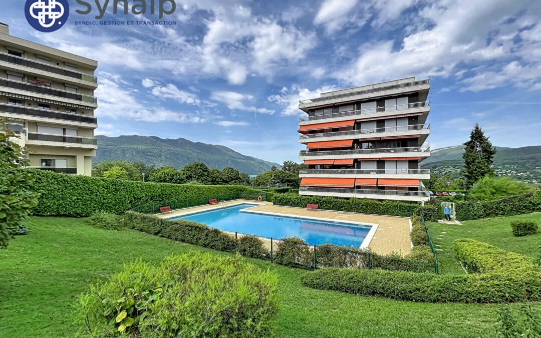 Appartement 3 pièces de 95m2, Vue lac, piscine et tennis